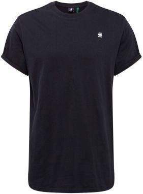 G-STAR Tričko 'Lash'  čierna / biela