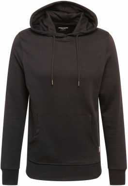 JACK & JONES Mikina 'JJEBasic'  čierna