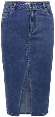 ONLY Carmakoma Sukňa  modrá denim