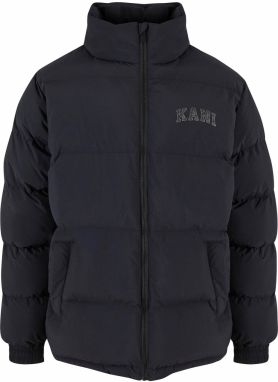 Karl Kani Zimná bunda 'Serif 89'  sivá / farby bahna / čierna