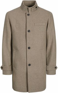 JACK & JONES Prechodný kabát 'JJEMelton'  tmavošedá