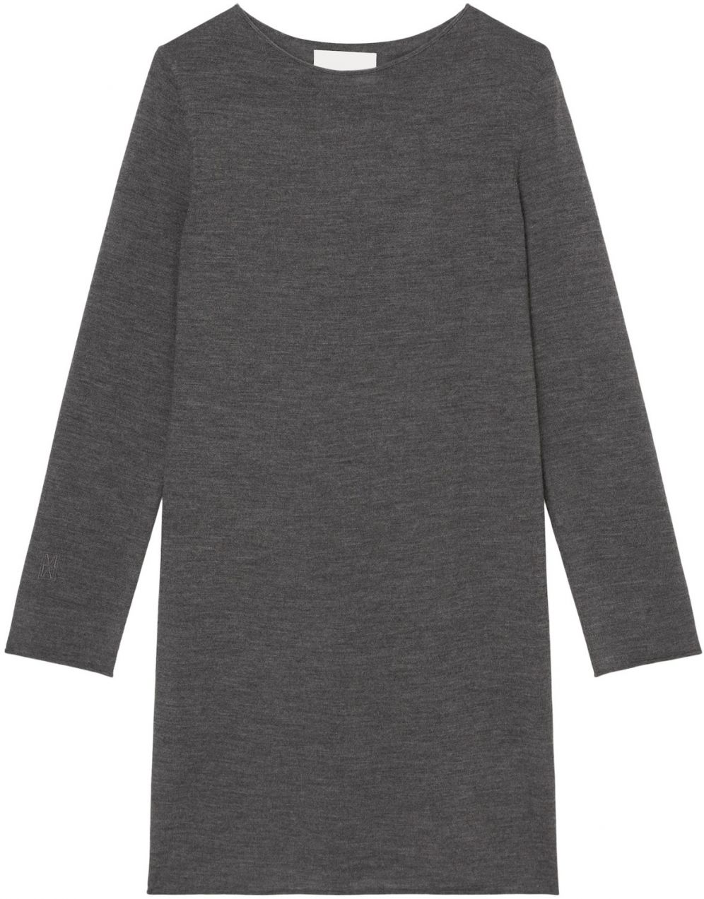 Marc O'Polo Pletené šaty  tmavosivá