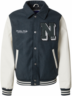 JACK & JONES Prechodná bunda 'JORCARTER'  sivá / jedľová / biela