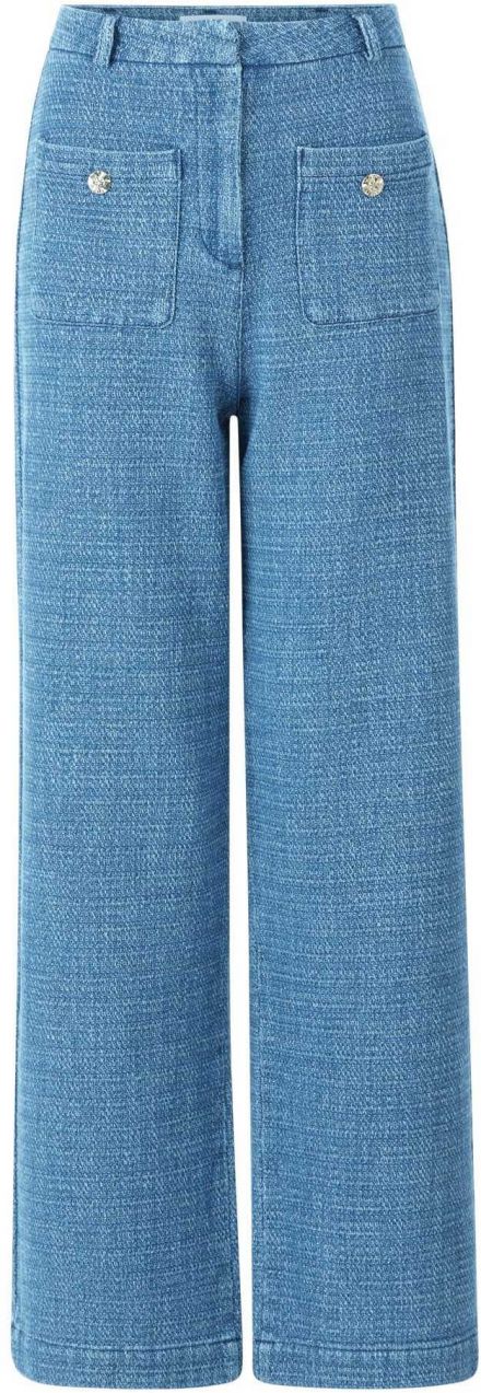 Rich & Royal Nohavice  modrá denim