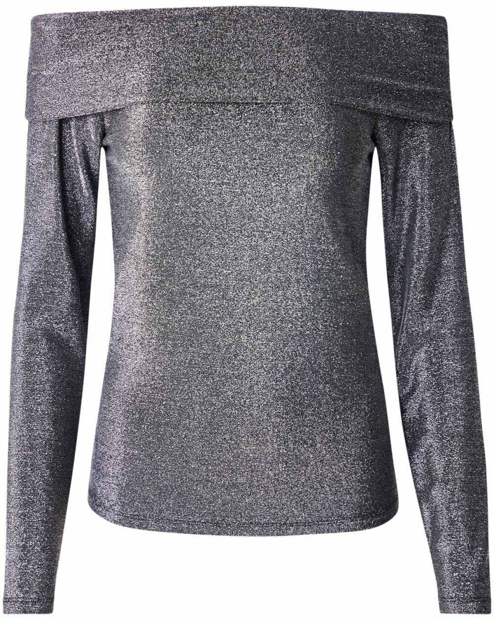 PIECES Tričko 'PCSANDRA'  čierna melírovaná