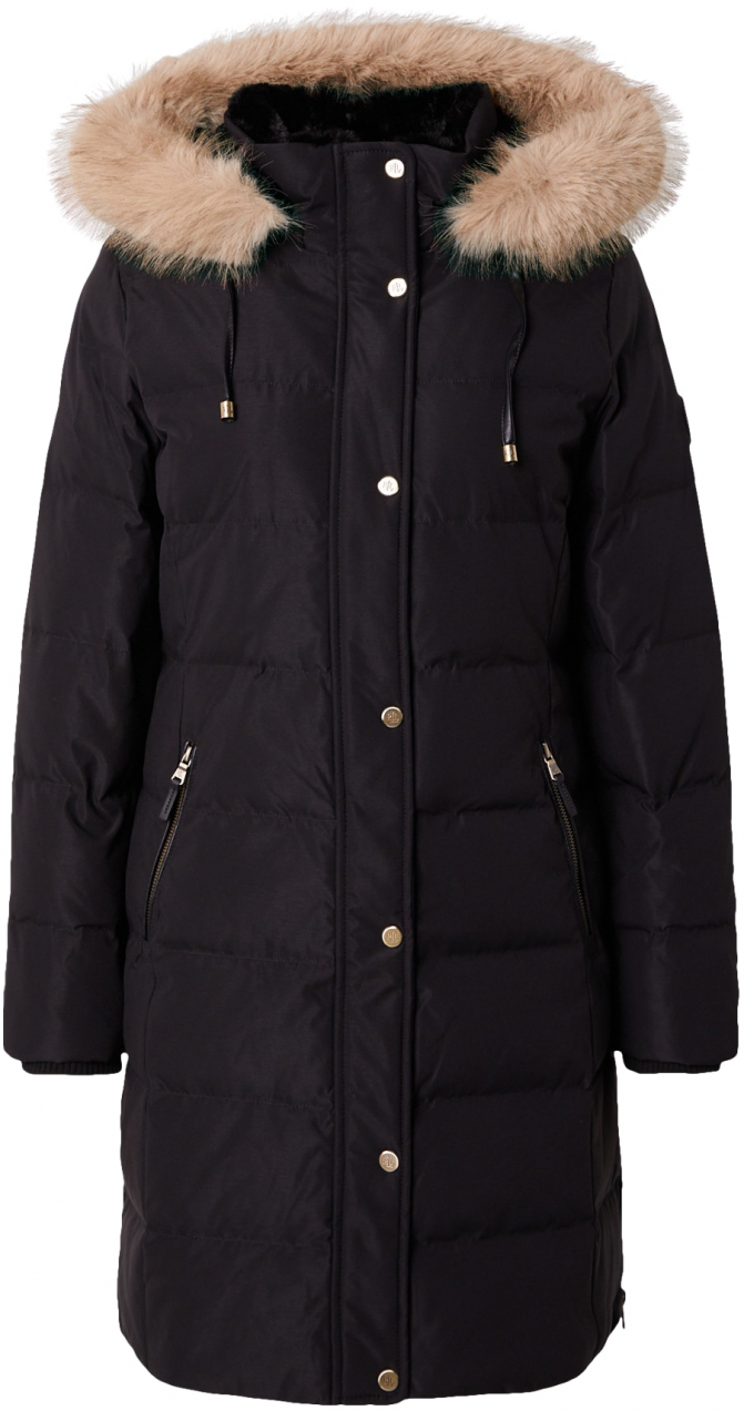 Lauren Ralph Lauren Zimný kabát  čierna