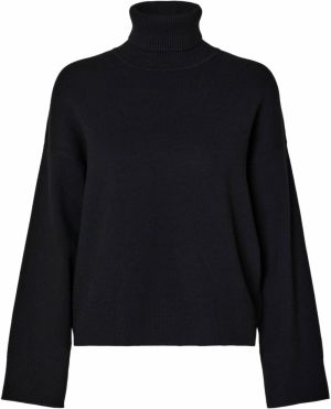 SELECTED FEMME Sveter 'SLFKamma'  čierna