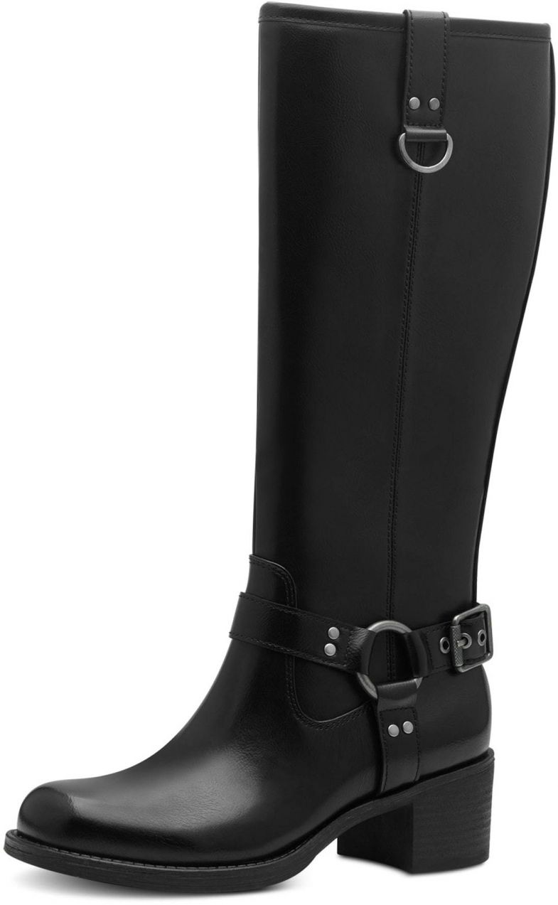 MARCO TOZZI Čižmy  čierna