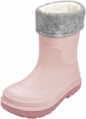 PLAYSHOES Gumáky  sivá melírovaná / ružová
