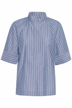 InWear Blúzka 'Merlissa'  svetlomodrá / biela