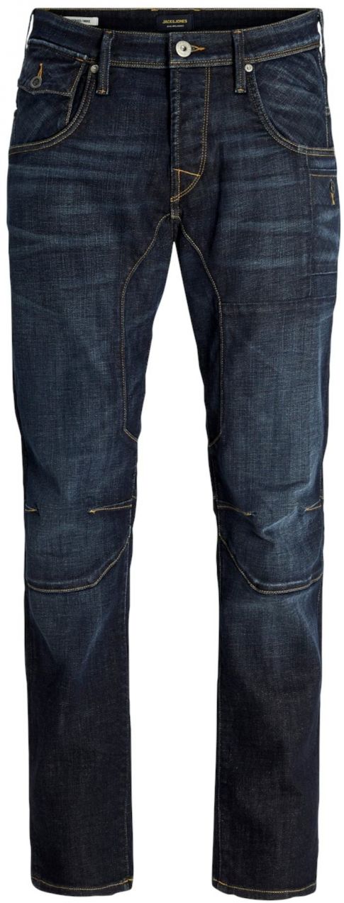 JACK & JONES Džínsy 'JJIMIKE JJOSAKA'  tmavomodrá