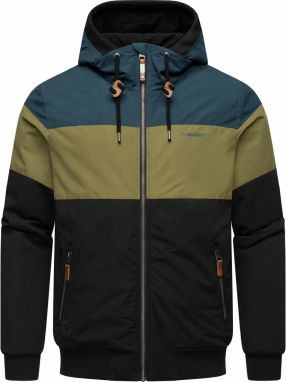 Ragwear Outdoorová bunda  modrá / zelená / olivová / čierna