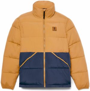 TIMBERLAND Prechodná bunda  námornícka modrá / karí / oranžová