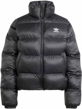 ADIDAS ORIGINALS Zimná bunda 'Adicolor'  čierna / biela