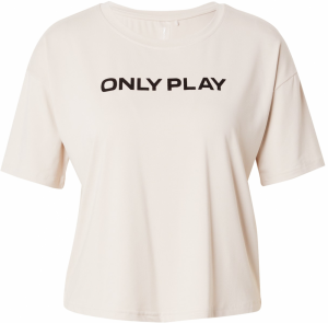 ONLY PLAY Funkčné tričko  kamenná / čierna