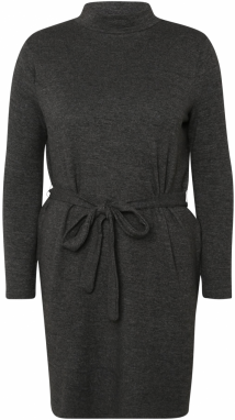 Vero Moda Petite Šaty 'VMBELLA'  čierna melírovaná