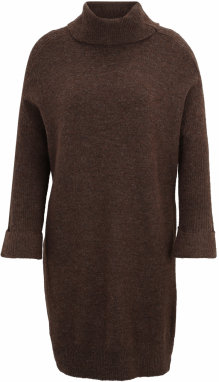 Vero Moda Petite Pletené šaty 'VMJUPITER'  čokoládová