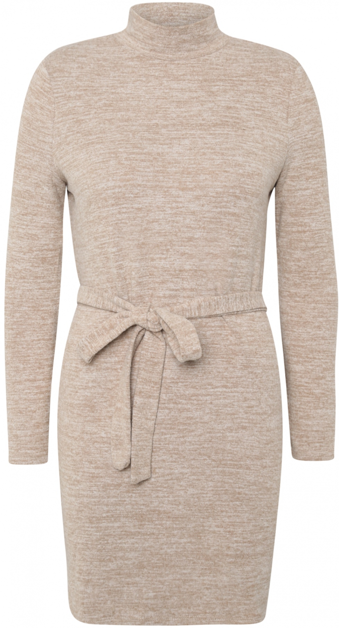 Vero Moda Petite Šaty 'VMBELLA'  béžová melírovaná