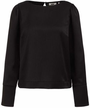 WE Fashion Blúzka  čierna