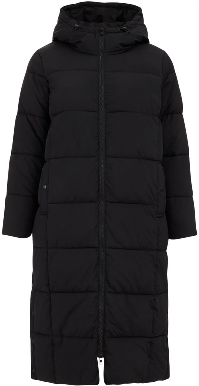 WE Fashion Zimný kabát  čierna