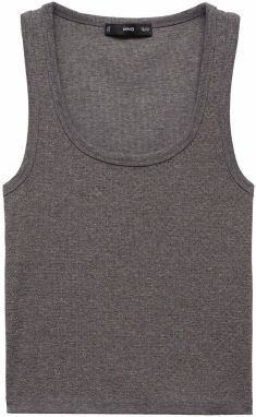 MANGO Top 'XLINDSAY'  tmavosivá