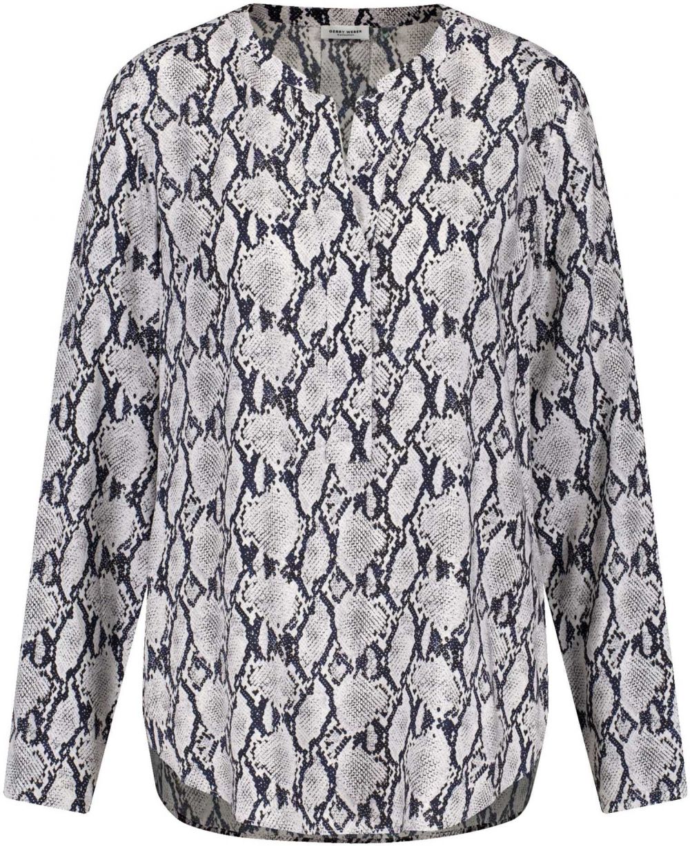GERRY WEBER Blúzka  sivá / čierna