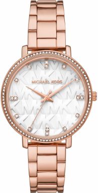 Michael Kors Analógové hodinky  ružové zlato / perlovo biela