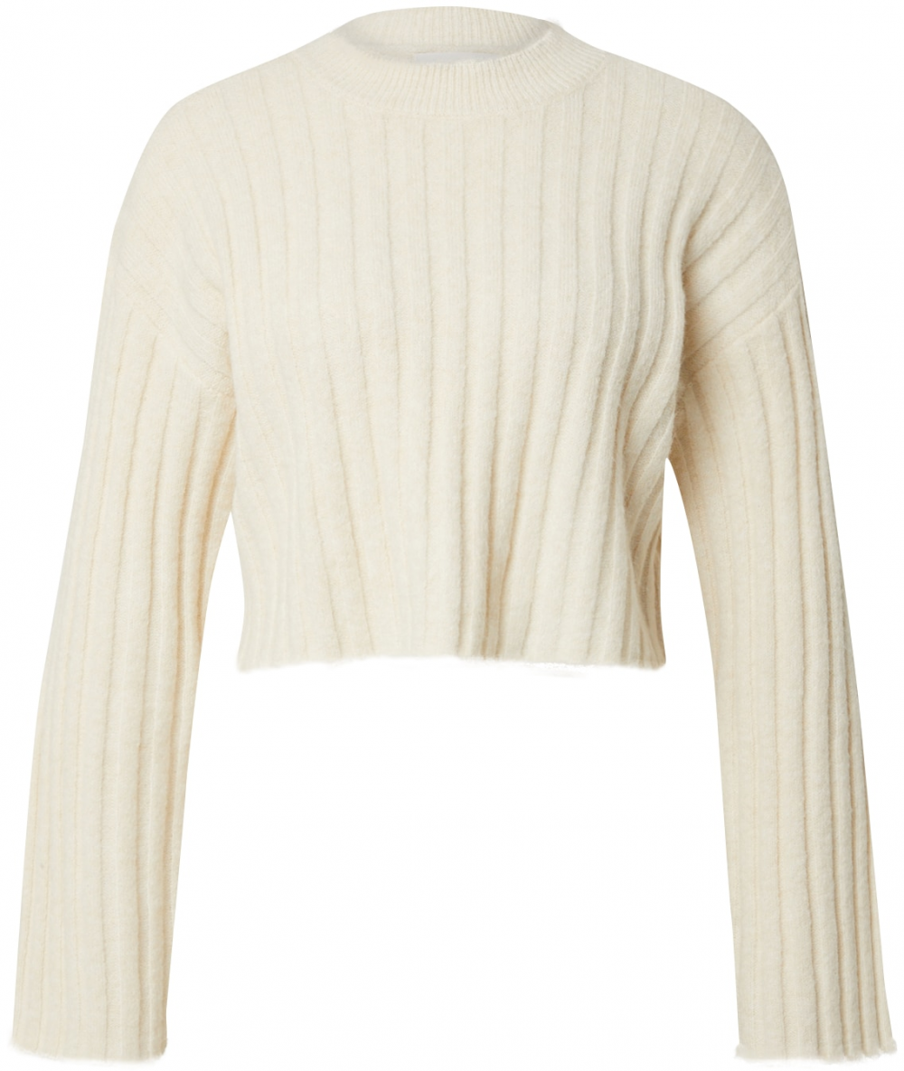 LeGer by Lena Gercke Sveter 'Garnet'  biela ako vlna