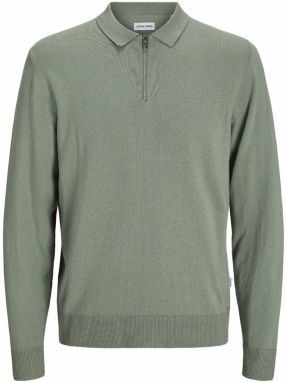 JACK & JONES Sveter 'JJEEmil'  nefritová