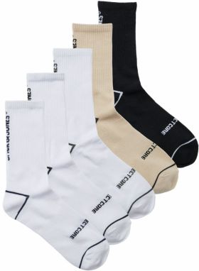 JACK & JONES Ponožky 'JACVIGGO'  béžová / čierna / biela