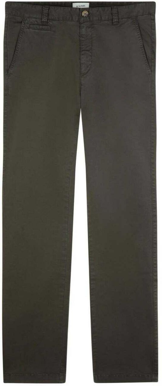 Scalpers Chino nohavice  kaki