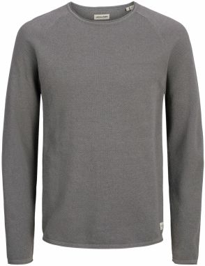 JACK & JONES Sveter 'JJEHill'  tmavosivá