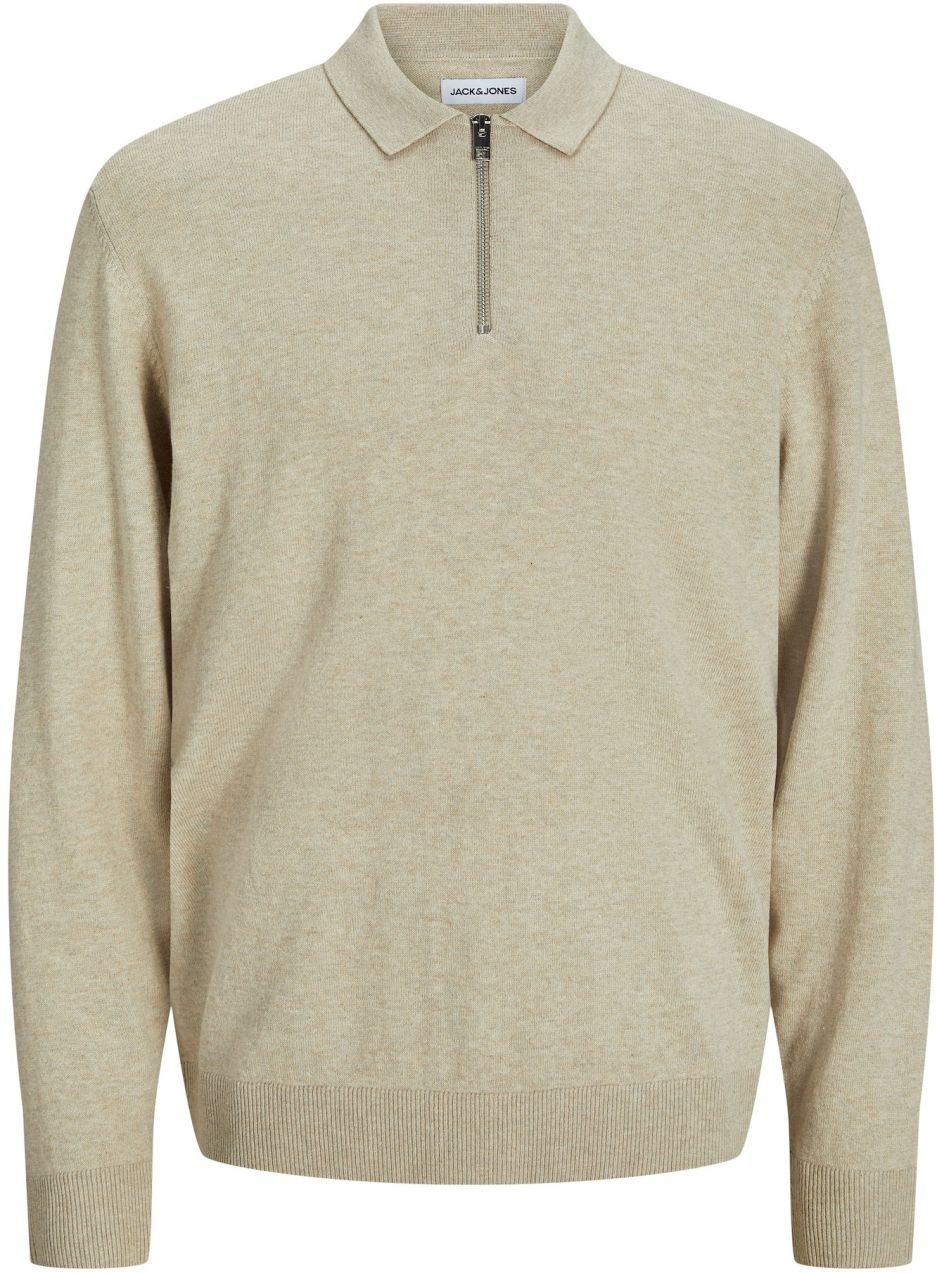 JACK & JONES Sveter 'JJEEmil'  tmavošedá