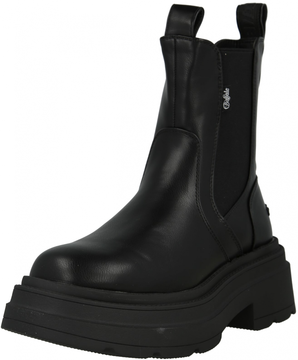 BUFFALO Chelsea čižmy 'Mars'  čierna