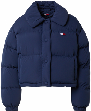 Tommy Jeans Zimná bunda  námornícka modrá