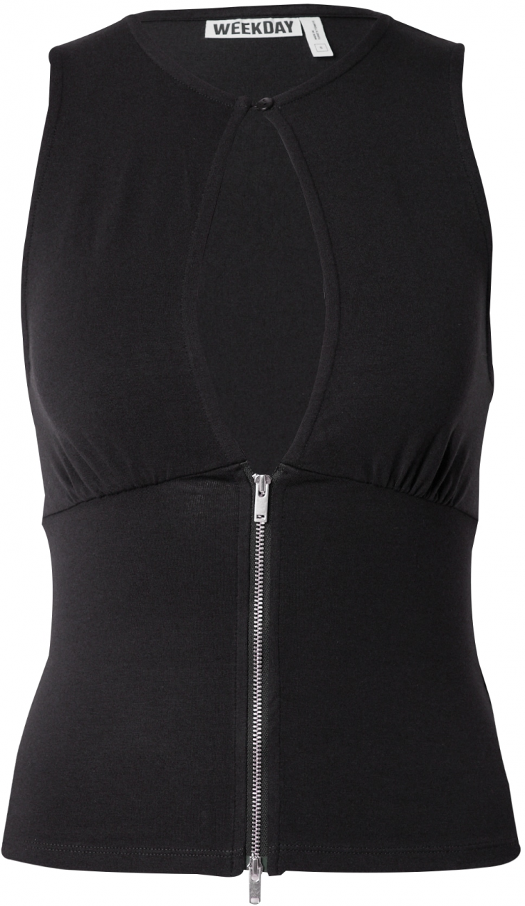 WEEKDAY Top 'Irma'  čierna
