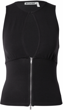 WEEKDAY Top 'Irma'  čierna
