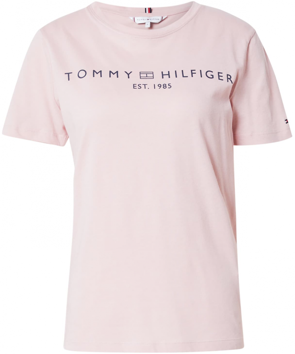 TOMMY HILFIGER Tričko  námornícka modrá / ružová