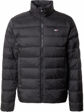 Tommy Jeans Zimná bunda  čierna