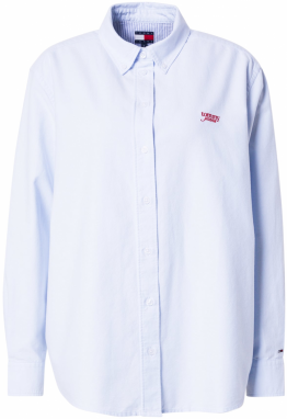 Tommy Jeans Blúzka  svetlomodrá