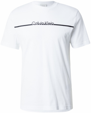 Calvin Klein Tričko  čierna / biela