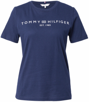 TOMMY HILFIGER Tričko  námornícka modrá / biela