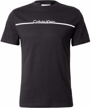 Calvin Klein Tričko  čierna / biela