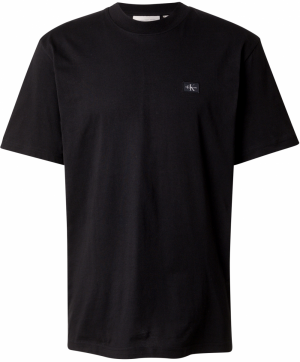 Calvin Klein Jeans Tričko  čierna / biela
