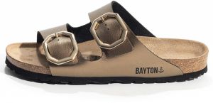 Bayton Šľapky 'Atlas'  bronzová / čierna