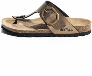 Bayton Žabky 'MERCURE'  bronzová / čierna