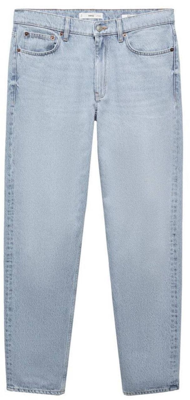 MANGO MAN Džínsy  modrá denim