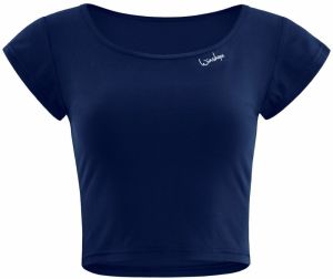 Winshape Funkčné tričko ' AET137LS '  tmavomodrá / biela