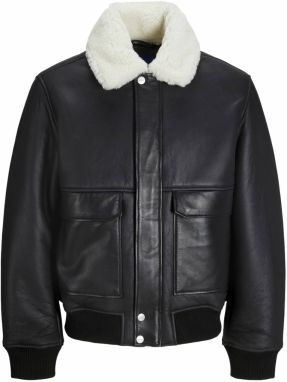 JACK & JONES Prechodná bunda 'JORMargate'  čierna / biela