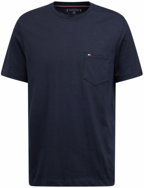 TOMMY HILFIGER Tričko 'ESSENTIAL'  námornícka modrá